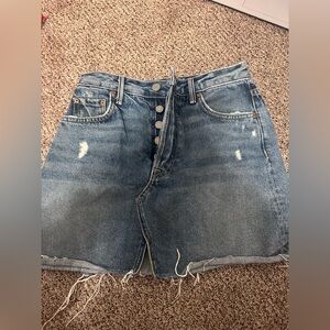 GRLFRND jean skirt